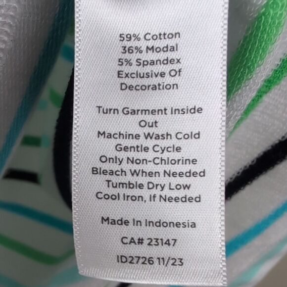 Talbot's T By Talbot's Short Sleeve Dress - Vast Multi Stripe Size XL - Picture 8 of 10